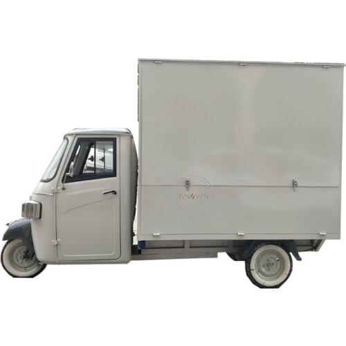 Pizza Truck Europe Sale Snacks Bar Cart Electric Food Tricycle Tuk Tuk Food Carts Ape