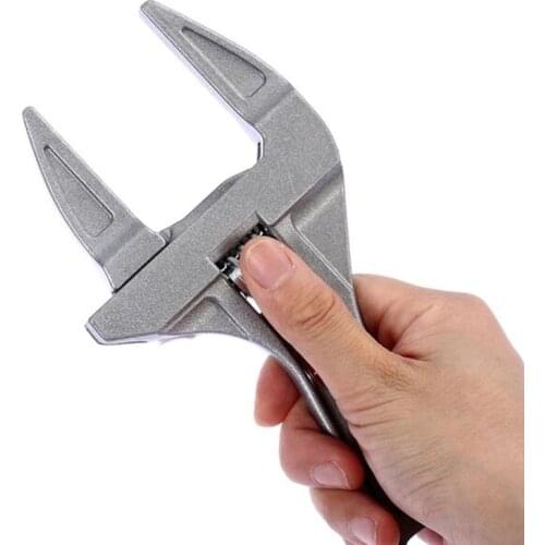 Universal Repair Kit Bathroom Hand Tool Large Opening Pipe Wrench Nut Key Adjustable Wrench