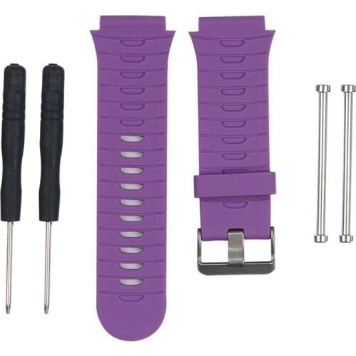 Y1UE Replacement Silicone Watch Band Strap + Tools Kit for garmin forerunner 920XT