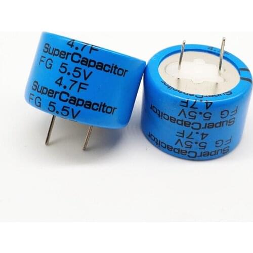 1pcs FG Series FGOH475ZF 5.5V 4.7F Energy Storage Memory Power Supply 5.5V4.7F capacitance