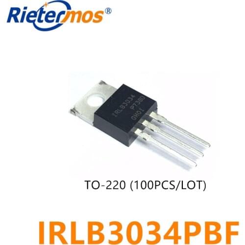 100PCS IRLB3034PBF IRLB3034 TO-220 TO220 ORIGINAL