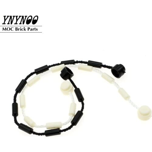 20PCS/lot String for Bands and Reels with End Studs and Minifig Grips 21L MOC 14210 Building Blocks Parts DIY Bricks Toys