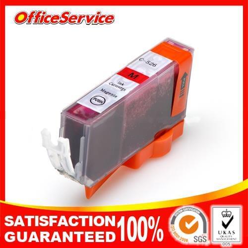 4PK compatible inkjet cartridge for canon CLI-526M IP4950 printers full ink 10.5ml