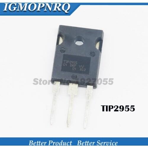 5pcs TIP2955 TO-247 2955 TO-3P Darlington Transistors NPN Darlington new