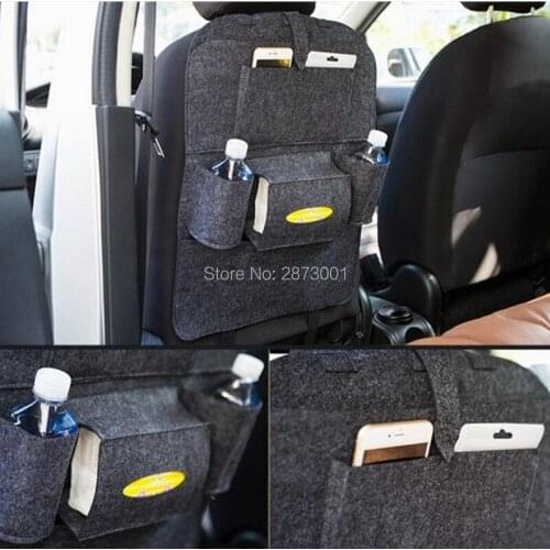 Car Seat Back Bag Organizer Storage Holder Pocket FOR citroen c4 picasso skoda fabia focus mk3 renault megane 3 toyota yaris