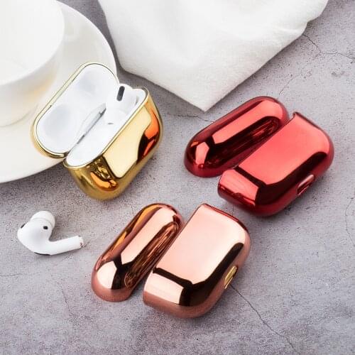 PC Earphone Case For Airpods Pro Hard PC Cases For AirPods Case Protective Cover Wireless Earphone Case For Apple AirPods 3 Box
