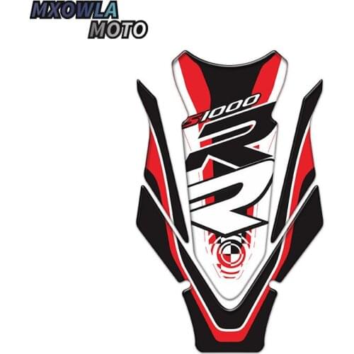 For BMW S1000RR S1000 RR 2019 2020 Motorcycle Gas Tank Pad Protector 3D Resin