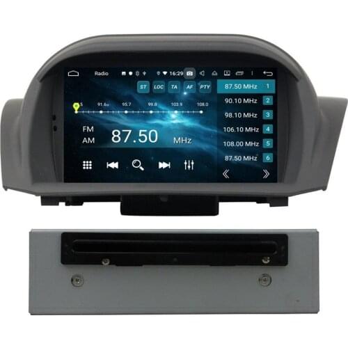 DSP CarPlay PX6 6-Core 1 din 7" Android 10 Car Radio DVD Player for Ford Fiesta 2011-2016 Car Video Player Bluetooth 5.0 WIFI