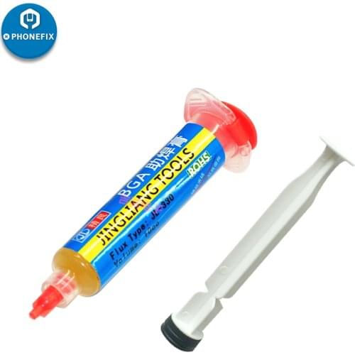 PONEFIX JL-330 10CC Lead-free PCB BGA Soldering Paste Flux for PCB SMD reworking mobile phone chips Soldering and reballing