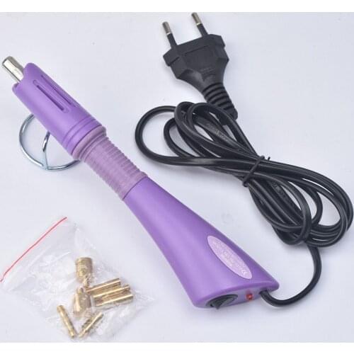Hot Sell Fast Heated Hotfix Rhinestone Applicator Iron-on Wand Heat-fix Tool Gun Mixed Size Hot Fix Rhinestones Glass Diamond