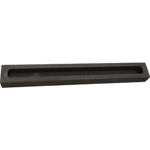 Graphite Casting Ingot Long Bar Mold for Metal Casting Melting Refining Strips Mould