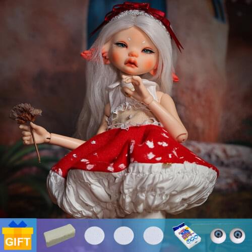 Doll BJD Shuga Fairy Yaho Dust of Doll Coti 1/6 fantasy head cosmetics dolls professional makeup Toy Gifts movable joint doll