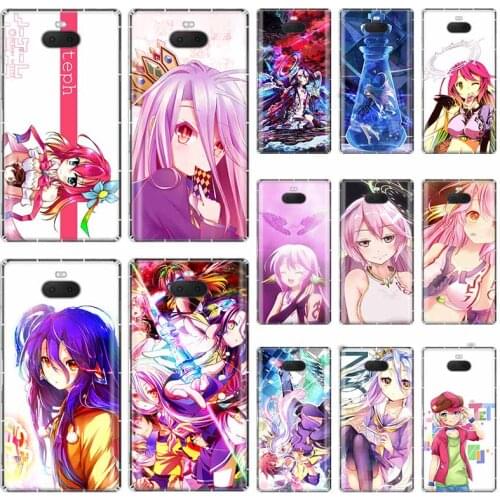 Anime No Game No Life For Sony Xperia X XA XA1 XA2 XA3 XZ XZ1 XZ2 XZ3 XZ4 L1 L2 L3 Plus Compeact Soft TPU Case