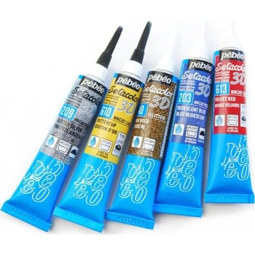 3D Fabric Paint Set Phosphor Acrylic Paint For Painting Textile Clothing Glass Ceramic Graffiti Wood Art For Kids Adults