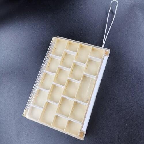 New Double-Sided Fishing Lead Head Hook Crank Storage Box Yanyue Box Insert Luya Bait box Fishing Gear Accessory Box