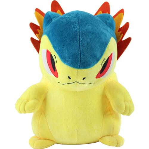 Original Pokemon Game Cartoon Snorlax Psyduck Eeveelution Men And Women Inclusive Plush keep Warm Slippers 28cm