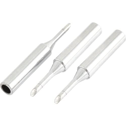3Pcs 900M-T-2C 60W 2mm Width Bevel Soldering Solder Iron Tip 43 x 6mm Dropshipping