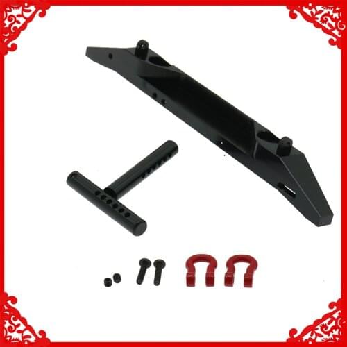 RCAWD Alloy Front Bumper 1PC For Rc Hobby Model Car 1/10 Traxxas Trx-4 Crawler T86038 Front Bumpe Hopup Parts