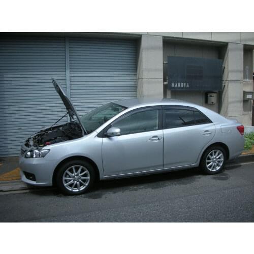 For 2007-2019 Toyota ALLION ZRT260 sedan Front Hood Bonnet Gas Struts Lift Support Shock Damper Carbon Fiber