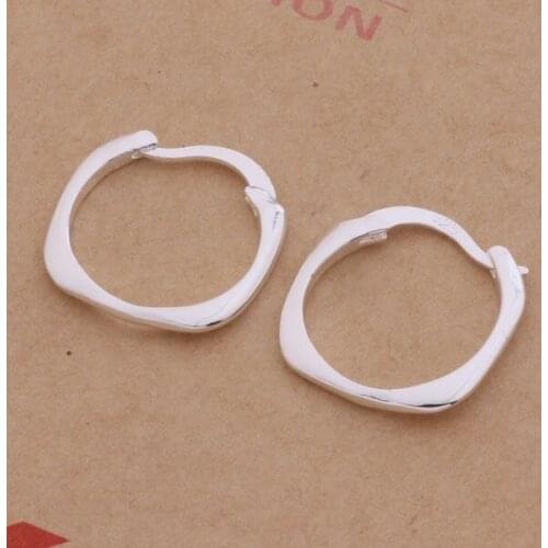 Silver plated earrings , silver fashion jewelry earrings Different degree of /bheajyla ctqalkxa AE175