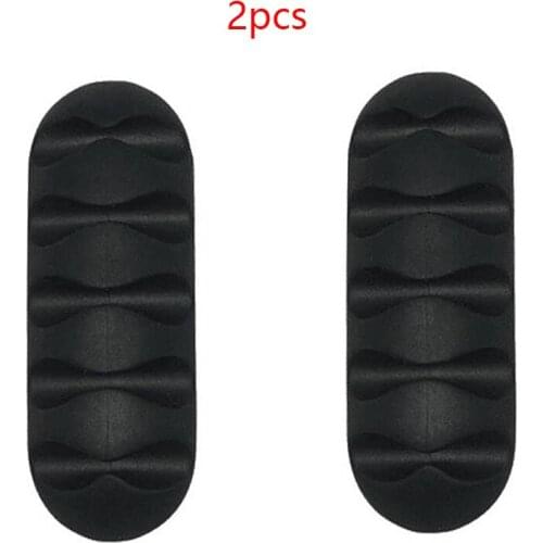 Silicone USB Cable Organizer Cable Winder Desktop Tidy Management Clips Cable Holder for Mouse Headphone Wire Organizer