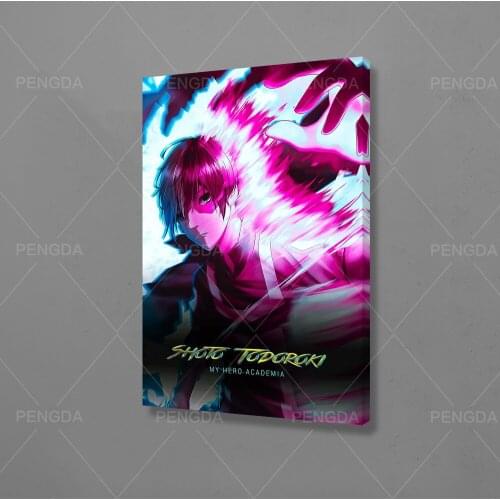 Wall Artwork Modular Painting Red My Hero Academia Japan Anime Pictures Hd Prints Cool Home Poster Canvas Living Room Decoration
