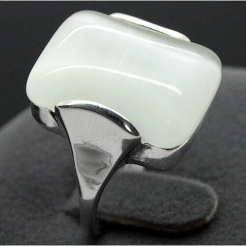 Unsex 25*20mm RARE NATURAL WHITE SHELL GEMS MARCASITE RING SIZE 7 8 9 10# Genuine Handmade Women Gift word 925