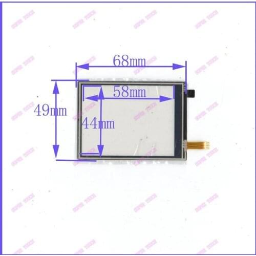 ZhiYuSun NEW 2.8inch 68mm*49mm touch screen panel Sensor glass Compabible for GPS CAR 68*49 2812