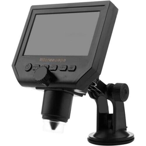 1-600X 3.6MP Microscope Digital Microscope Zoom Portable Continuous Magnifier With 4.3inch HD LCD Display Camera Video Recorder