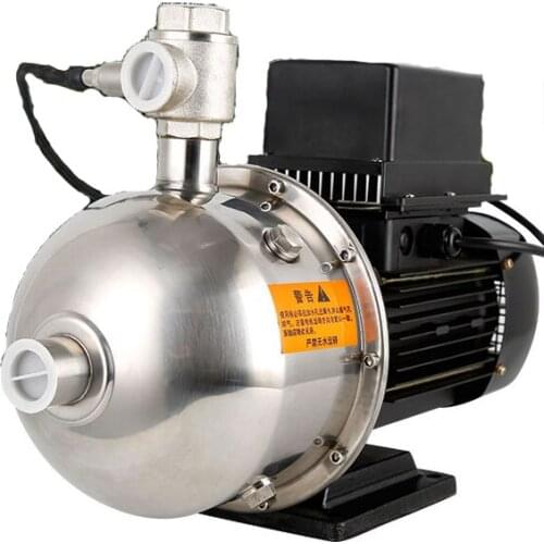 1100W Intelligent Booster Pump Automatic Household Stainless Steel Constant Pressure Pump Silent Type Variable Frequency Pump