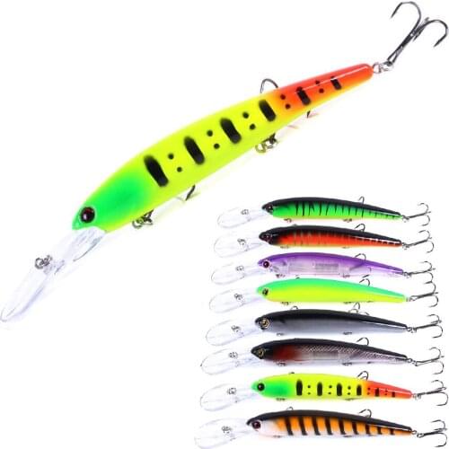 16cm 20g Minnow Fishing Lure Laser Hard Artificial Bait 3D Eyes Fishing Wobblers Pike Trout Carp Bait Crankbaits Fishing Tackle