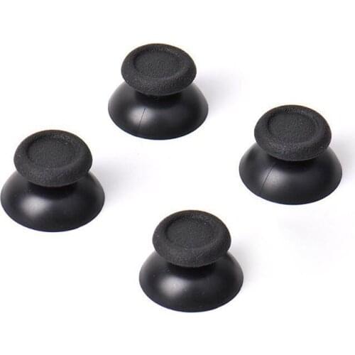 4pcs Thumbsticks Thumb Joystick Stick Cap Mushroom Head Grip Cover Rocker Caps Replacement for PS4 Controller