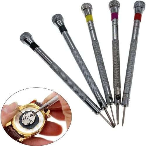 5Pcs Mini Screwdrivers with 5Pcs Screwdriver Heads Set Disassembly Repair Tools for Mobile Phone/Laptop/Watch
