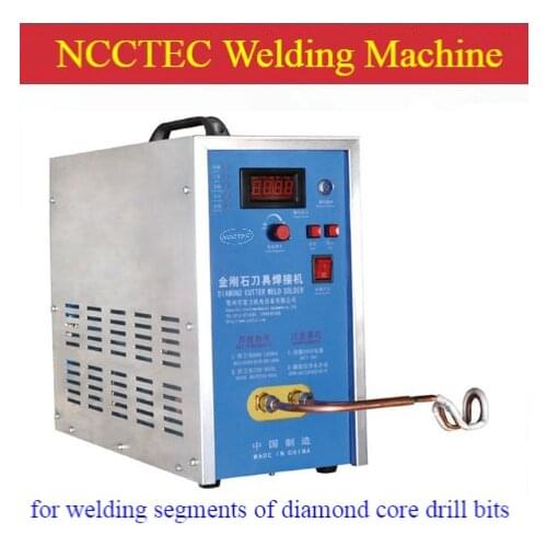 Diamond high frequency induction heating welding machine for core drill bits | quenching welding hot forging melting annealing