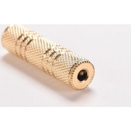 3.5mm Female To Female Audio Adapter Connector Coupler Stereo F/F Extension