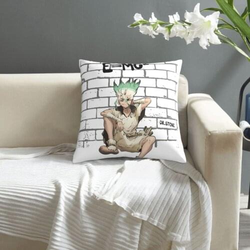 Dr Stone - Senku Graffiti pillowcase printed cushion cover sofa waist pillow pillow cover
