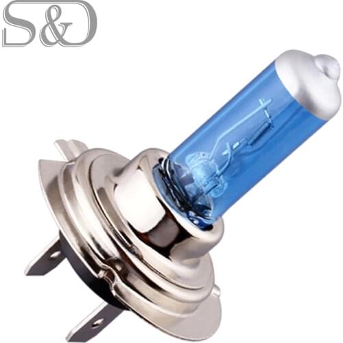 H7 Halogen Bulb Super Xenon White Fog Lights High Power 55W Car Headlight Lamp Car Light Source parking auto Yellow 24V