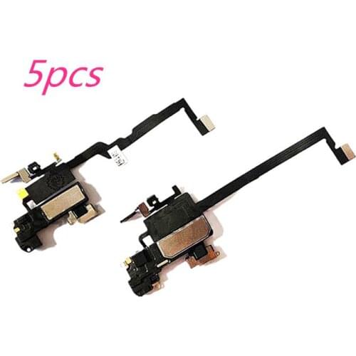 5pcs Earpiece Flex Cable for iPhone X XS Max XR Ear Sound Speaker Ear Pieces Replacement Parts