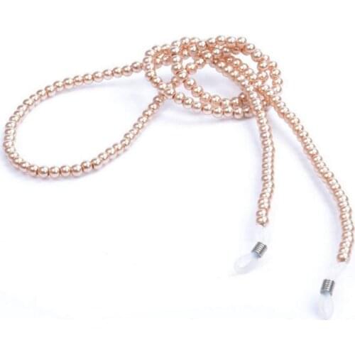 Hot Sale 1PC Newest Women Handmade Elegant Imitation Pearl Eyewears Chains Beaded Eyeglass Lanyards Cord Holder Glasses Rope