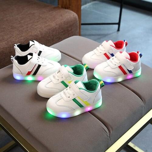 Skoex Children Fashion Glowing Sneakers 2020 New Lighted Sneakers For Boys Girls With Backlight Kids Casual Luminous Skate Shoes