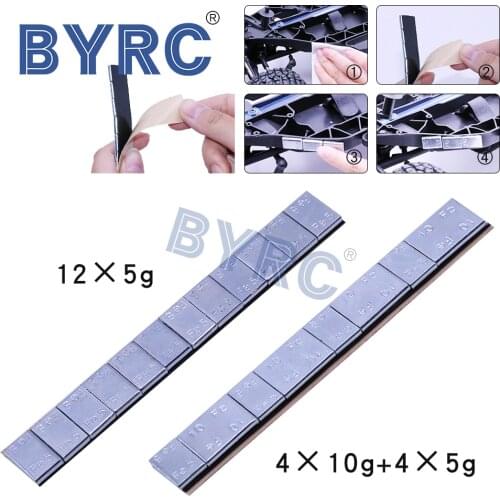 Metal Counterweight Weight Balance Block for 1.9" 2.2" Wheel Rim RC Rock Crawler Traxxas TRX-4 Axial SCX10 90046 D90