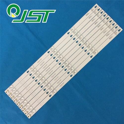 100% New 9pcs/Kit LED strips for TCL 60 TV U60V6026 LVU600LG0T5 4C-LB6005-HR01J 60D2900