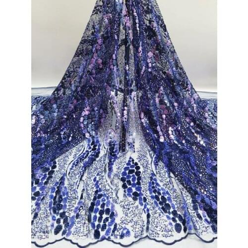 New listing exquisite multi-color sequins with beaded tulle embroidery, high-quality fabrics, suitable for fashionable ladies' s