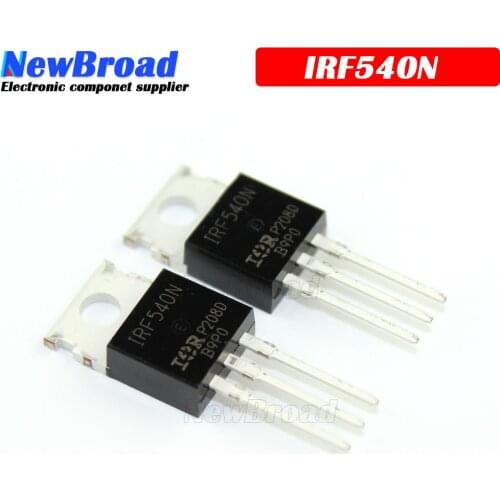 10PCS IRF540N TO-220 IRF540NPBF TO220 IRF540 IR540 new and original IC