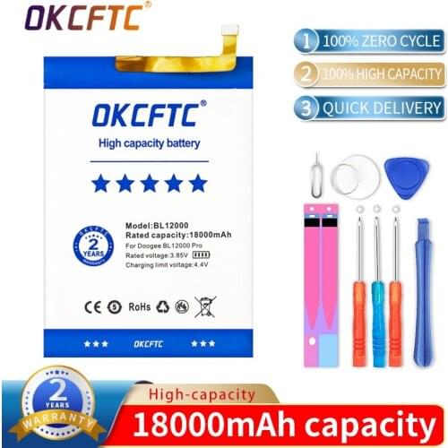 OKCFTC DOOGEE BL12000 Phone Batteries