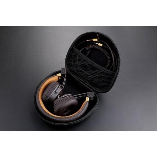 OKCSC Portable Storage Bag For Marshall Major I II MID Compression Falling Headphones Box Black Case Hard OEM LOGO Accessory