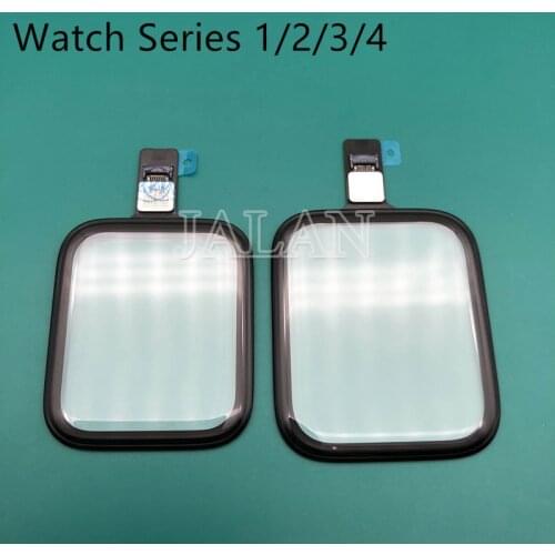 JALAN Watch Digitizer Touch Screen for Watch Series 1/2/3/4 38 42 40 44mm Touch Screen Outer Glass Lens Replacement Repair