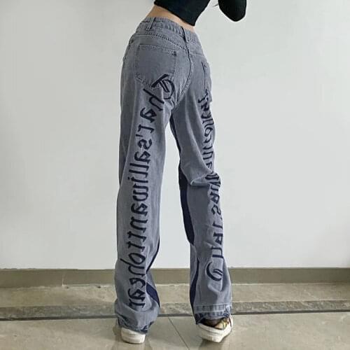 Toskort Women's Jeans With Embroidery