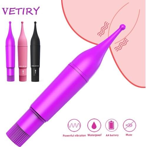 Vagina Massager Vibrator Sex Toys for Women Nipple Clitoris Stimulator Stick Magic Wand Anal Plug Men Masturbation Flirting Toys