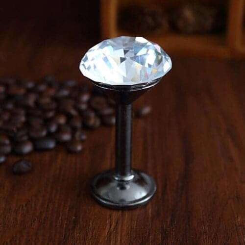 2Pcs Crystal Hooks Holder Curtain Holdback Kitchen Metal Zinc Alloy Wall Hook Hanger Strong Heavy Load Rack Wall Hanging Sucker